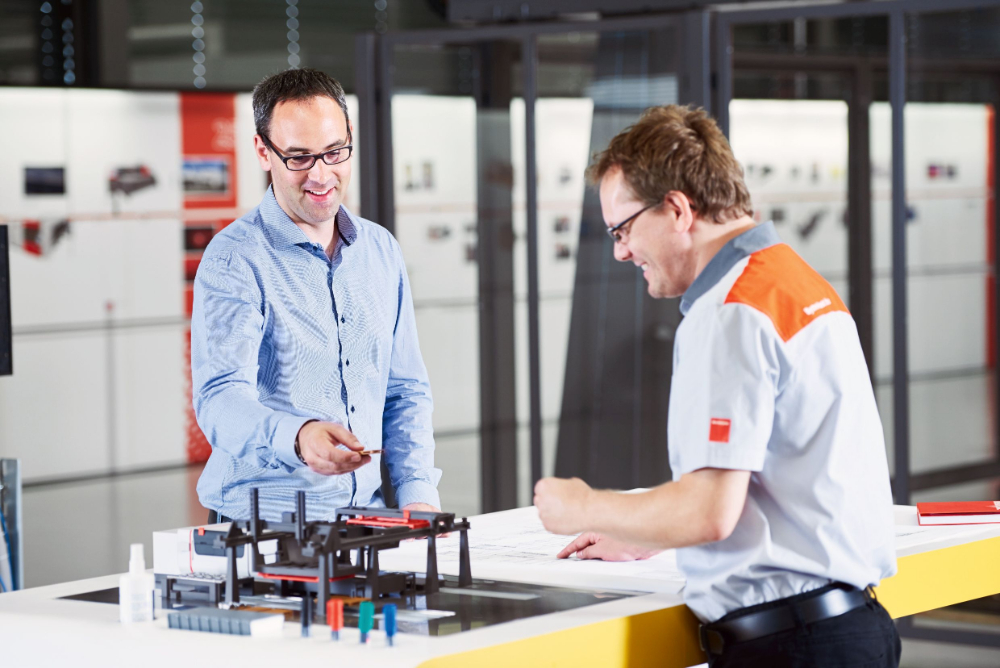 Kennisdeling (zowel intern als extern) kenmerkt ‘value engineering’ – foto: Bystronic