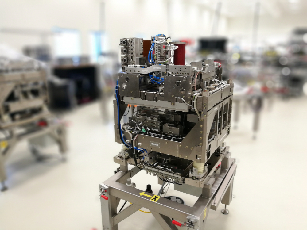 Mechatronische module als apart deelsysteem in de NTS Norma montage