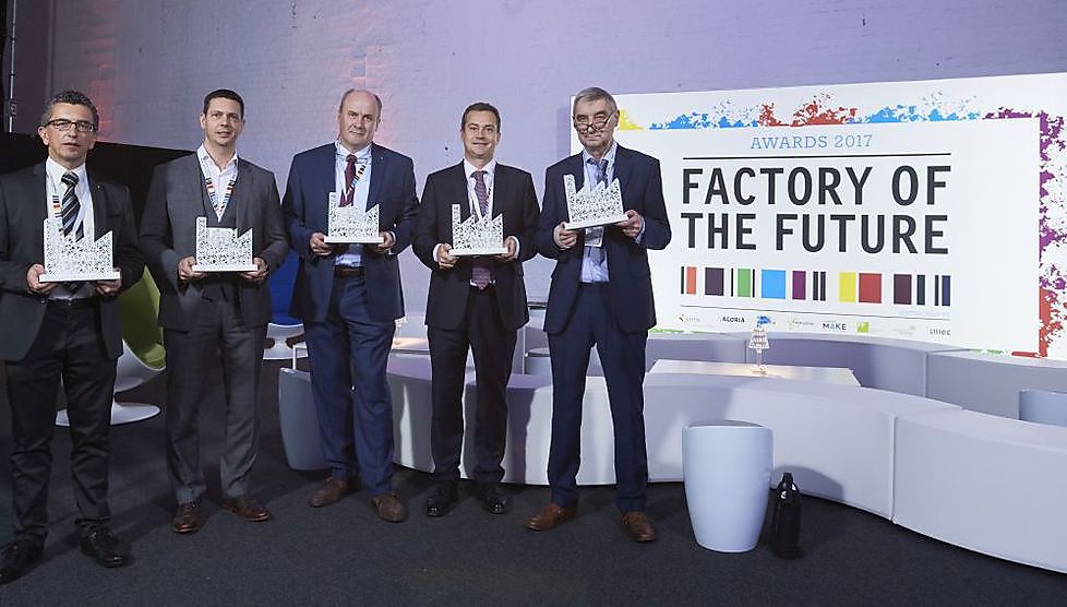 Cinq nouvelles Factories of the Future