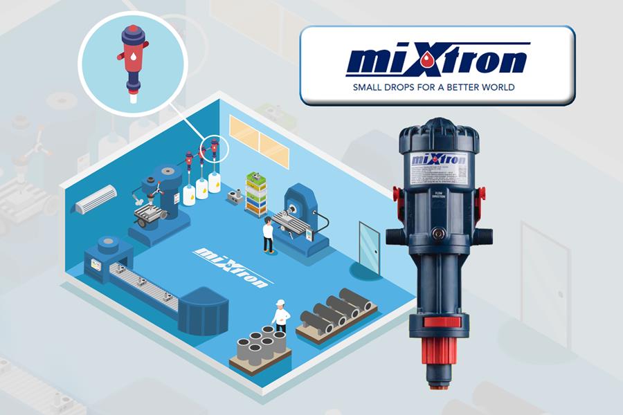 Mixtron: watergestuurde doseerpompen