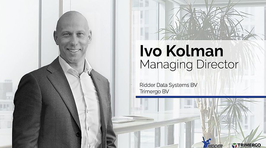 Ivo Kolman, nouveau Managing Director de Trimergo et Ridder Data Systems