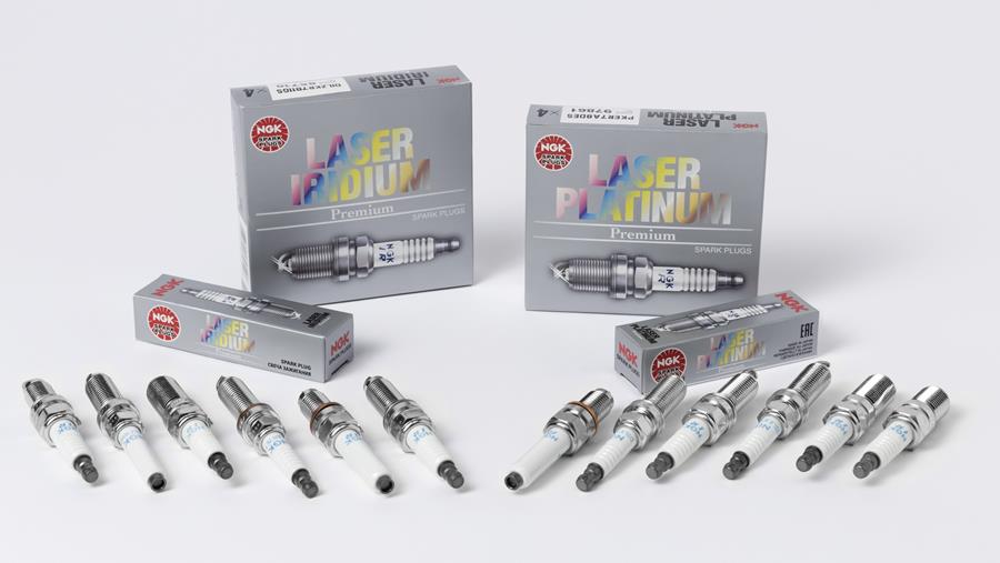 12 nouvelles bougies d'allumage en métal précieux de NGK Spark Plugs