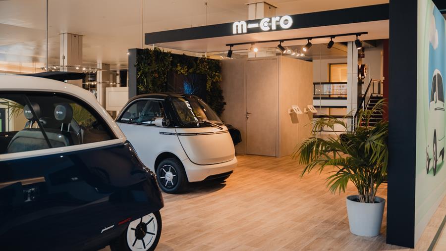 D'Ieteren opent eerste microlino-showroom in Brussel