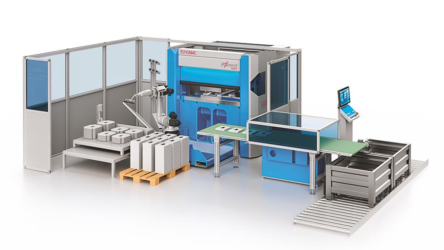 Cellule de pliage automatisée et personnalisée