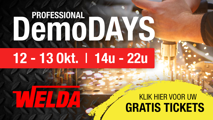 MIS HET NIET: DE WELDA DEMODAYS OP 12 & 13 OKTOBER