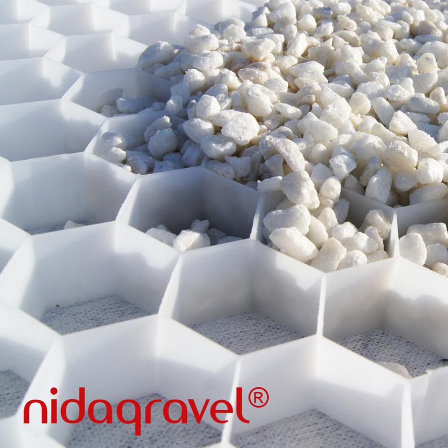 Nidaplast, pionnier avac Nidagravel pour la stabilisation de gravier