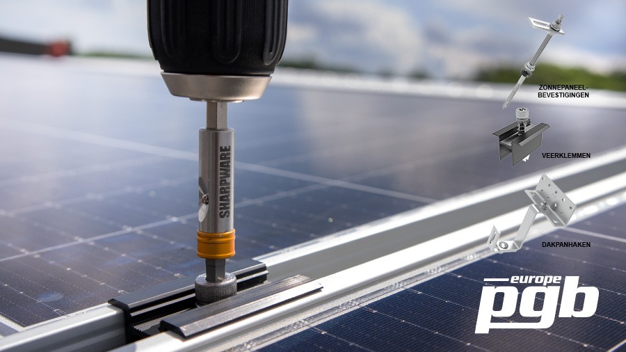 pgb-fasteners bevestigingsmaterialen voor zonnepanelen