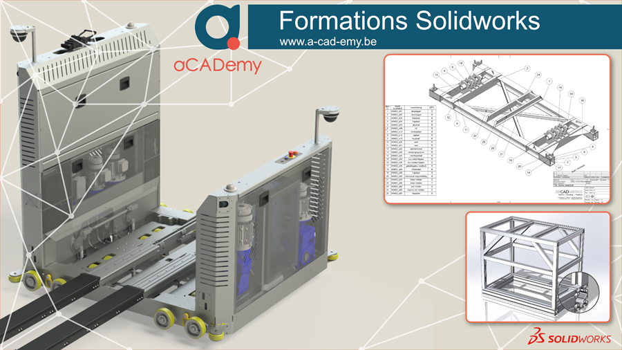 Suivez les formations pratiques en CAO SolidWorks