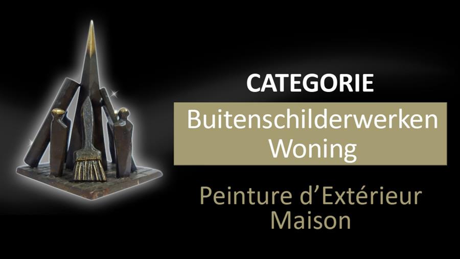 Voici les nominés pour les Trophées Décoration : Peinture d'extérieur Maison