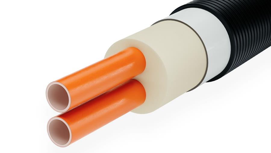 Nieuwe extra flexibele terreinleiding voor warmtenetten