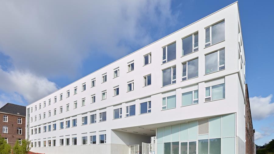 Nouvelle aile d’école dotée des technologies durables de Renson