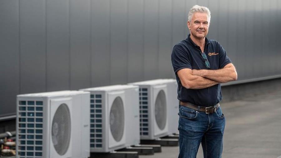 Hoe drie monoblocwarmtepompen samen groot vermogen leveren