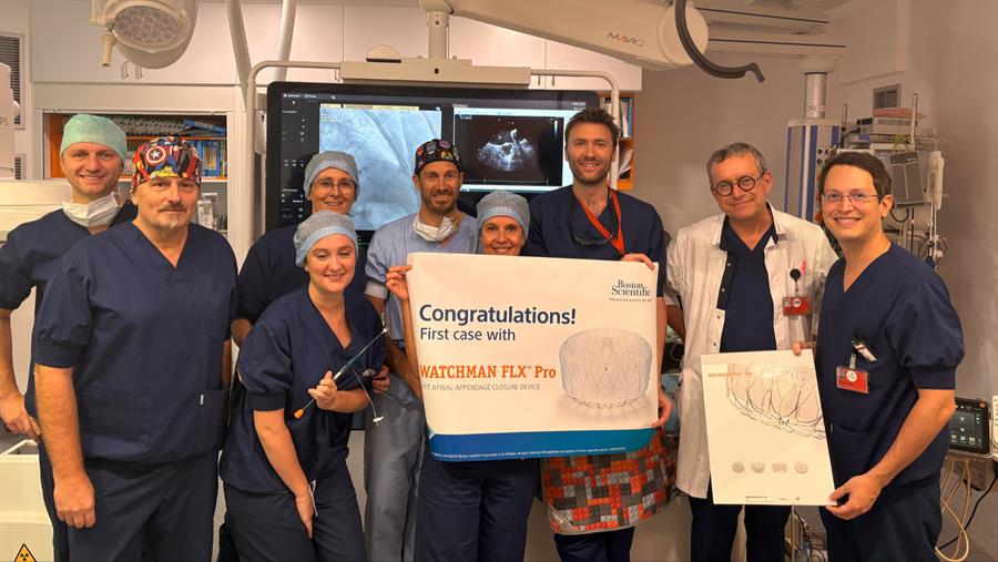 Fibrillation auriculaire: pose d'une prothèse de 40mm à l'Hôpital Citadelle de Liège, une première belge