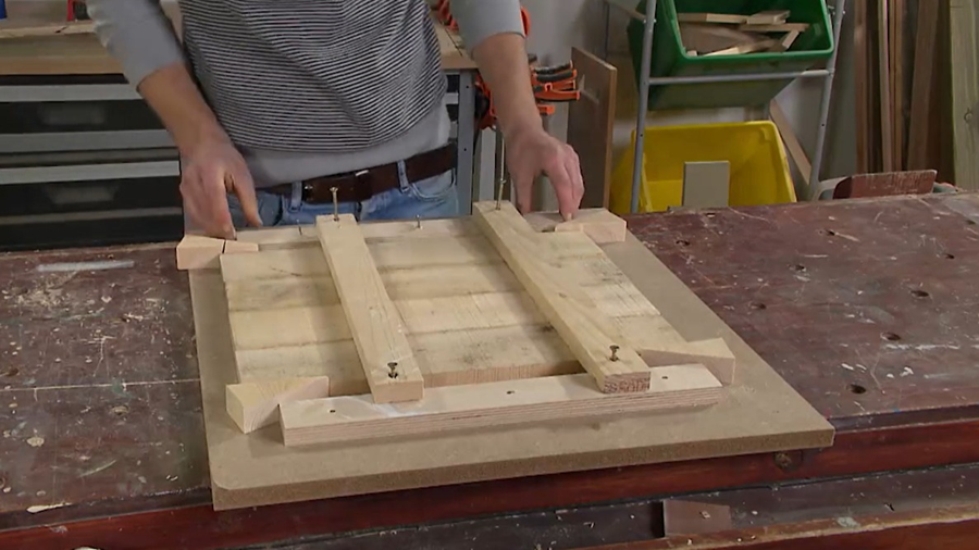 Accessoire pour serrage DIY: resserrer des planches