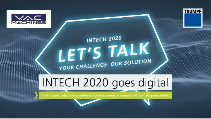 INVITATION A TRUMPF INTECH 2020 GOES DIGITAL